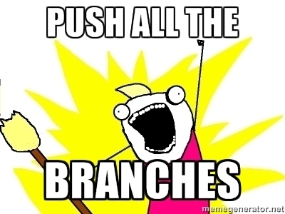 Push all the branches