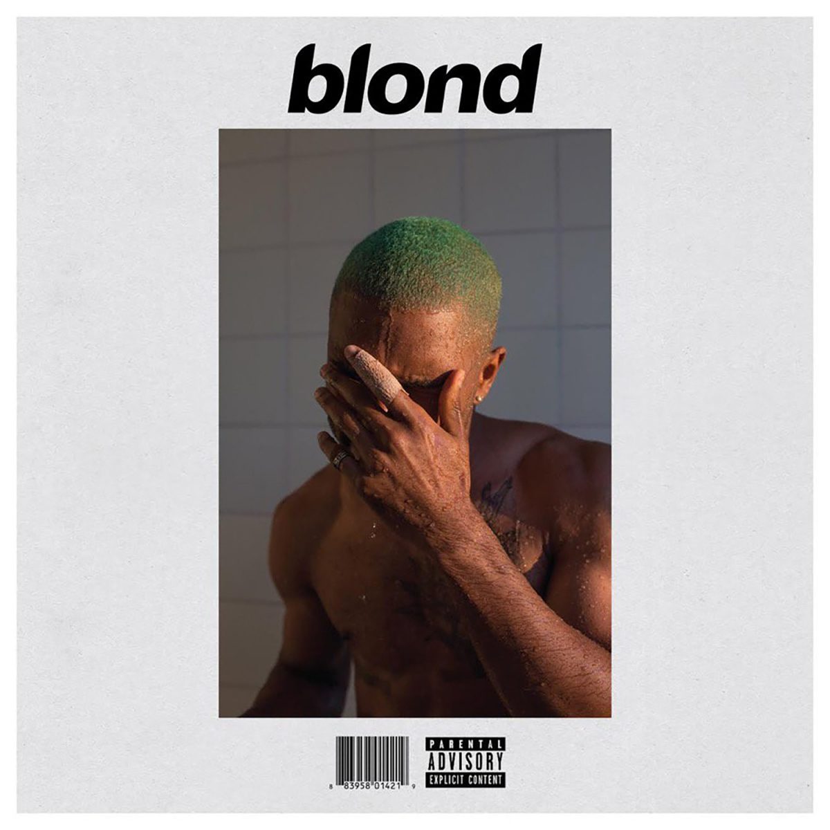 The album cover for ”Blonde” by Frank Ocean